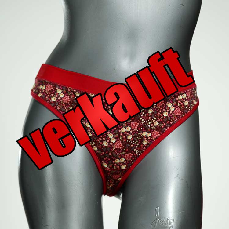 nachhaltige schöne farbige sexy Tanga aus Baumwolle, Unterwäsche für Damen