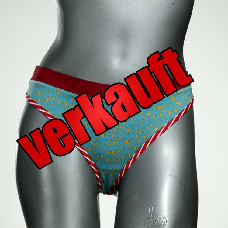 bequeme handgemachte schöne bunte Tanga aus Baumwolle, Unterwäsche für Damen