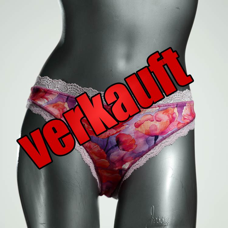 preiswerte nachhaltige bunte gemusterte Tanga aus Baumwolle, Unterwäsche für Damen