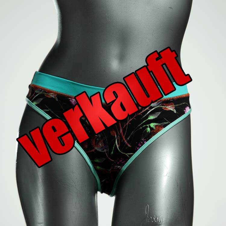 nachhaltige ökologische farbige süße Tanga aus Baumwolle, Unterwäsche für Damen