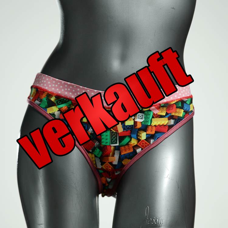 bunte handgemachte sexy bequeme Tanga aus Baumwolle, Unterwäsche für Damen