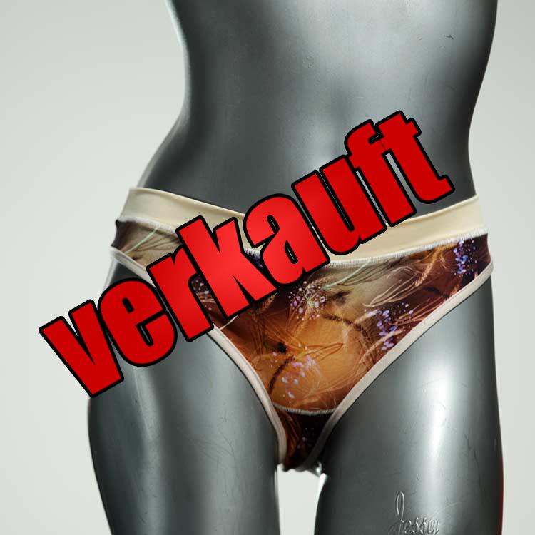 gemusterte günstige ökologische preiswerte Tanga aus Baumwolle, Unterwäsche für Damen