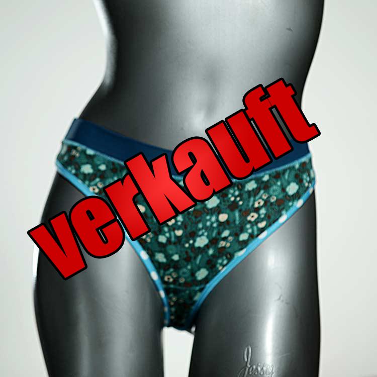 attraktive günstige nachhaltige bunte Tanga aus Baumwolle, Unterwäsche für Damen