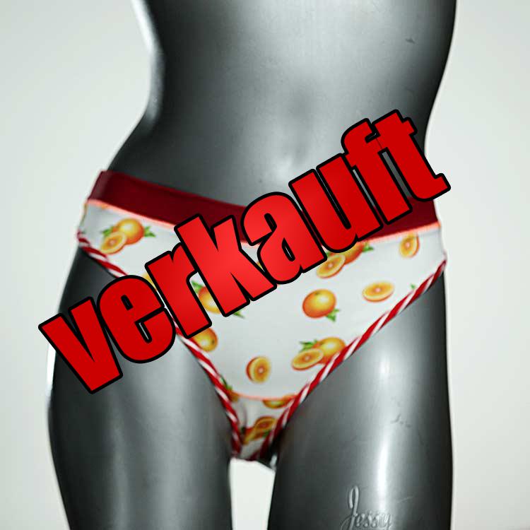 schöne bunte nachhaltige gemusterte Tanga aus Baumwolle, Unterwäsche für Damen