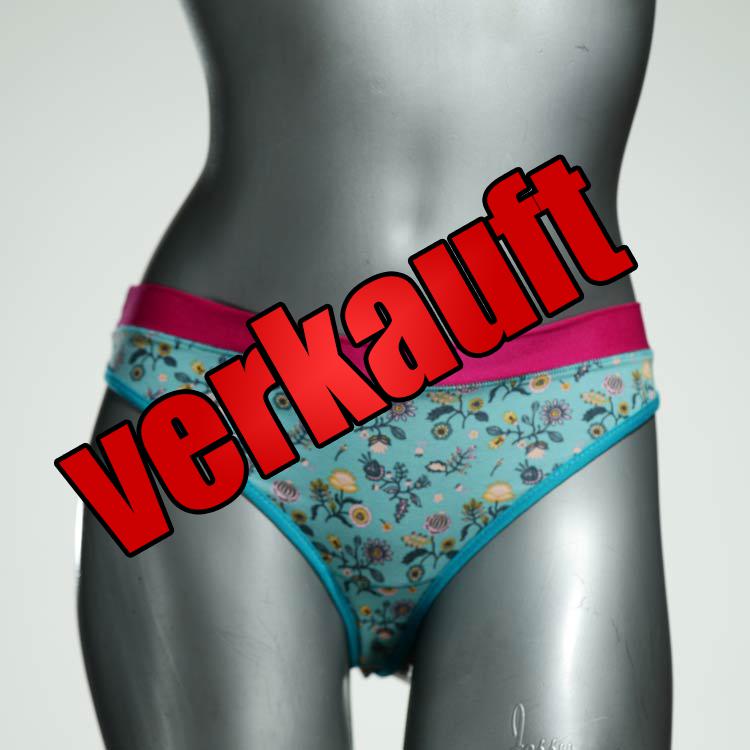 süße attraktive handgemachte nachhaltige Tanga aus Baumwolle, Unterwäsche für Damen