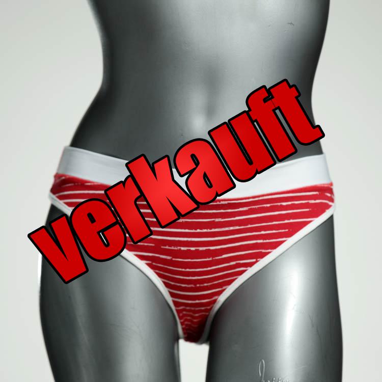 ökologische gemusterte bequeme preiswerte Tanga aus Baumwolle, Unterwäsche für Damen