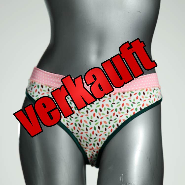 schöne handgemachte bequeme gemusterte Tanga aus Baumwolle, Unterwäsche für Damen