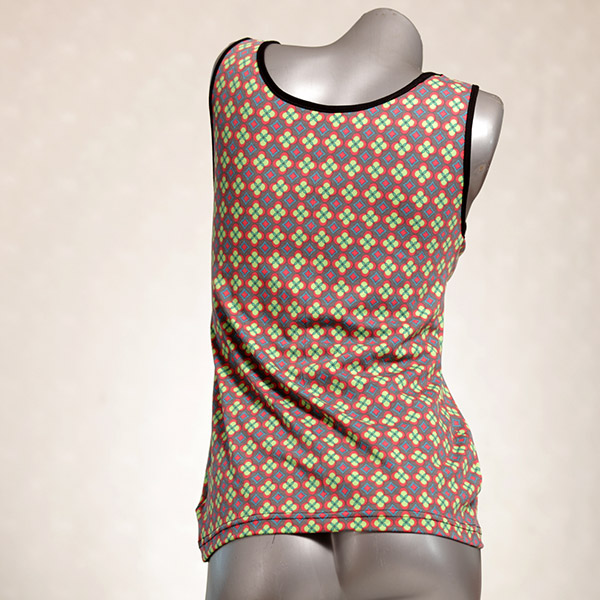  handgemachtes buntes süßes Top - Unterhemd aus Baumwolle für Damen thumbnail