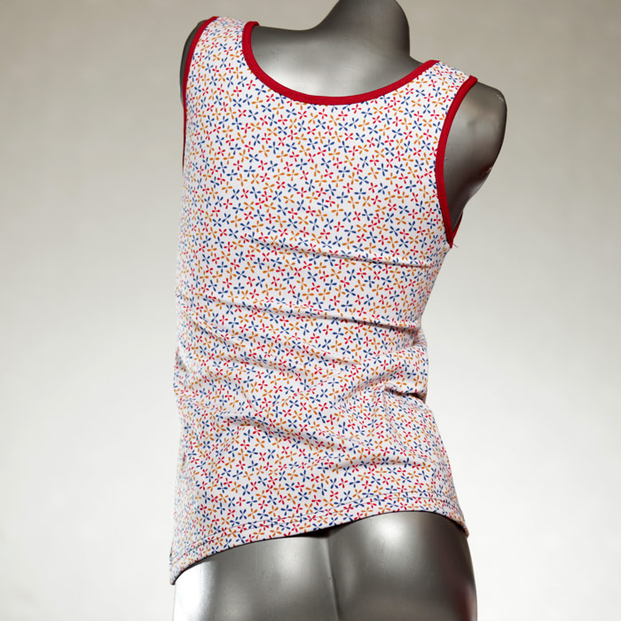  reizendes bequemes gemustertes Top - Unterhemd aus Baumwolle für Damen thumbnail