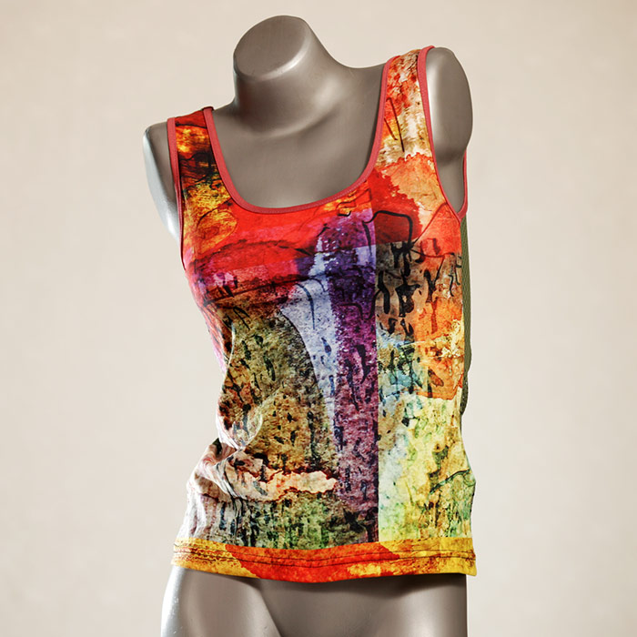  nachhaltiges preiswertes handgemachtes Top - Unterhemd aus Baumwolle für Damen thumbnail