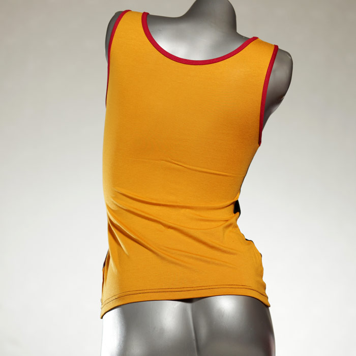  gemustertes buntes einzigartiges Top - Unterhemd aus Baumwolle für Damen thumbnail