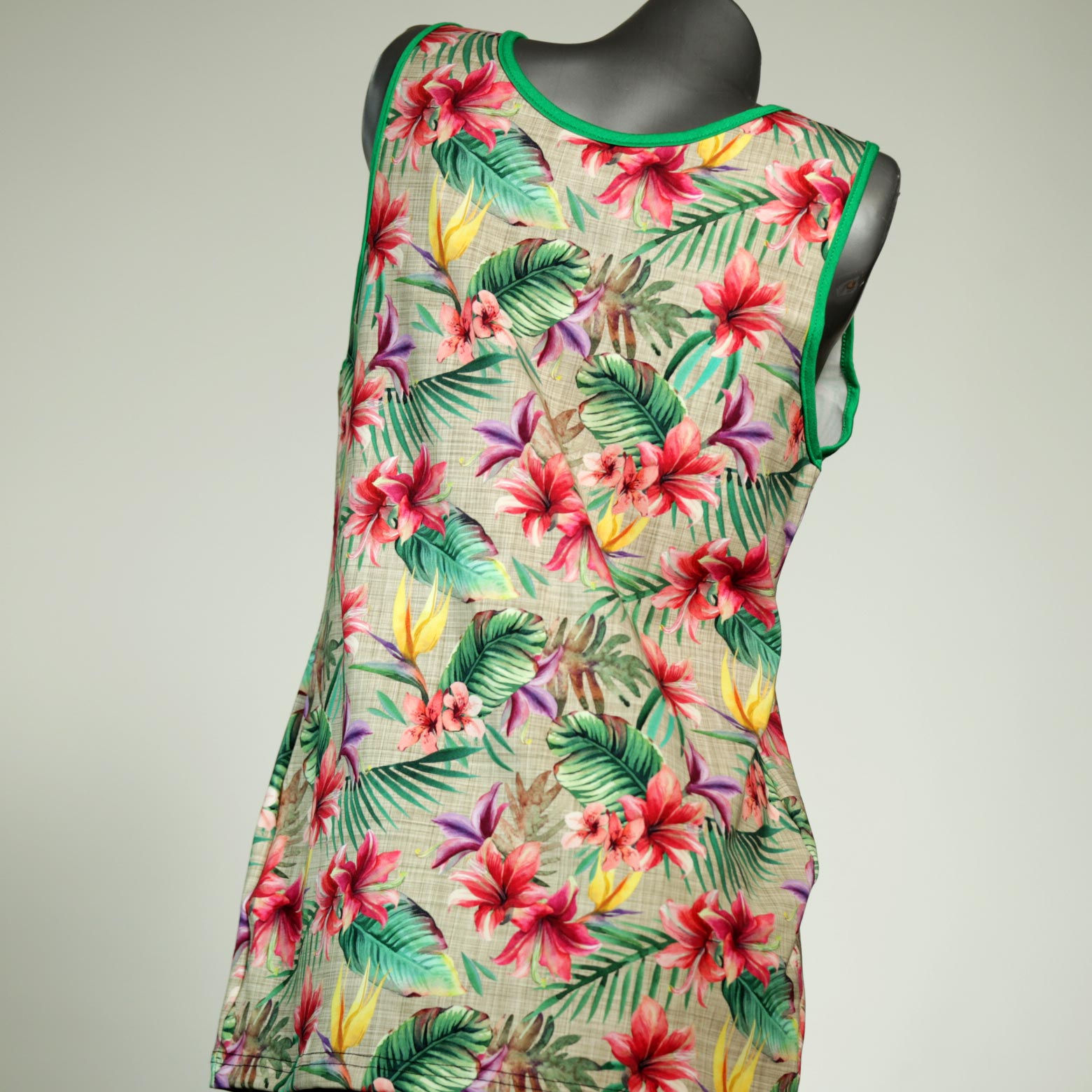 preiswerte  ökologische farbige Top aus Baumwolle, Unterhemd für Damen thumbnail