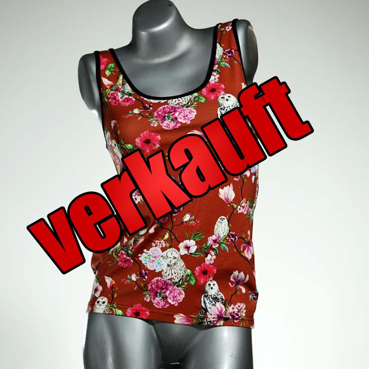 ökologische süße sexy bequeme Top aus Baumwolle, Unterhemd für Damen