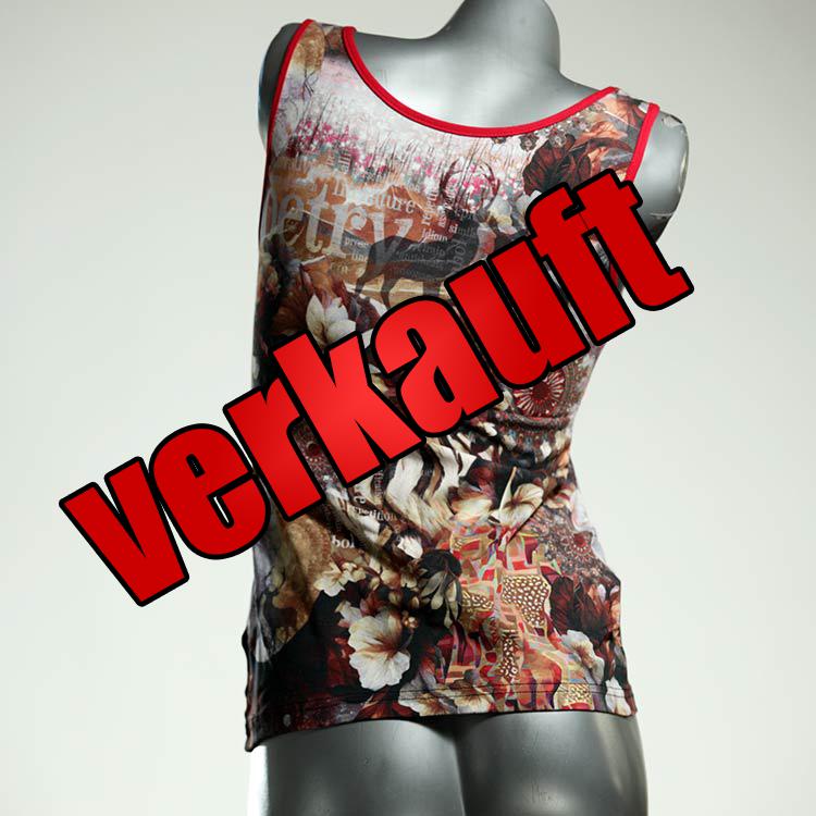 günstige schöne bequeme handgemachte Top aus Baumwolle, Unterhemd für Damen