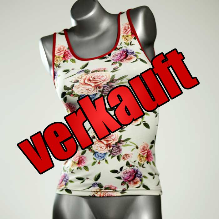 schöne günstige nachhaltige attraktive Top aus Baumwolle, Unterhemd für Damen