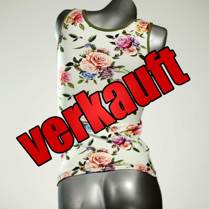 sexy günstige nachhaltige attraktive Top aus Baumwolle, Unterhemd für Damen