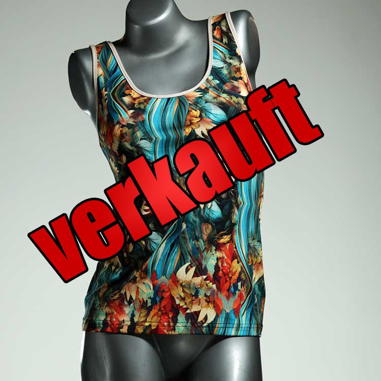 sexy farbige bequeme bunte Top aus Baumwolle, Unterhemd für Damen