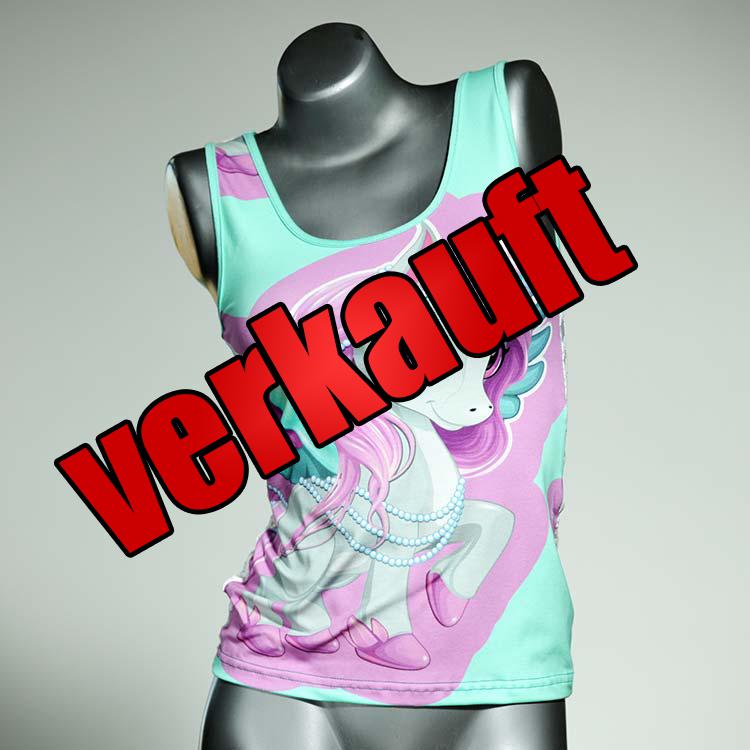 günstige bequeme nachhaltige bunte Top aus Baumwolle, Unterhemd für Damen