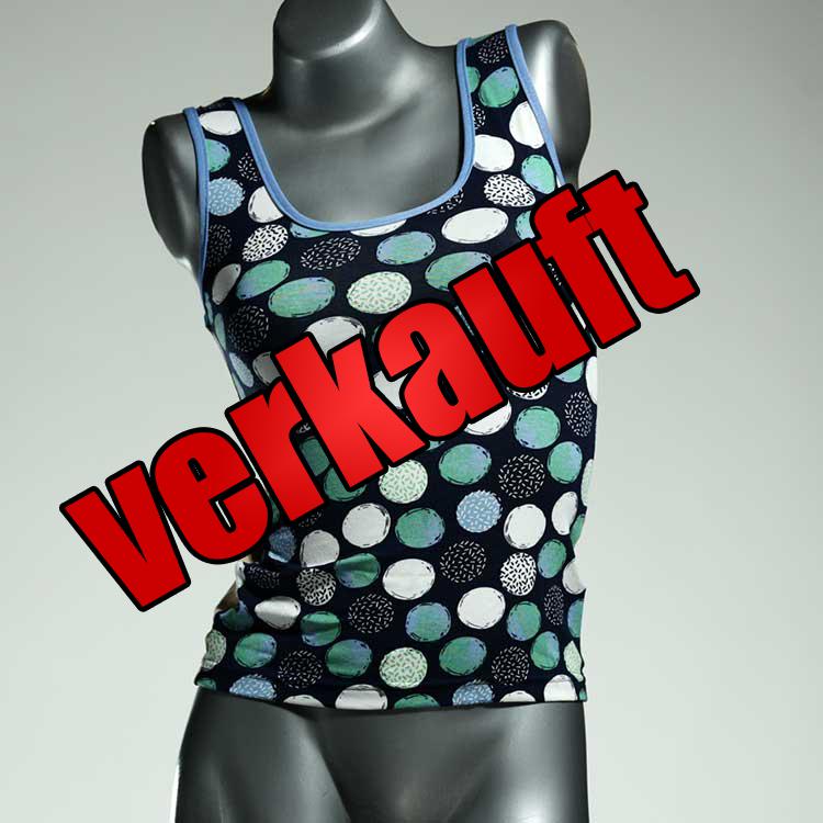 handgemachte preiswerte attraktive günstige Top aus Baumwolle, Unterhemd für Damen