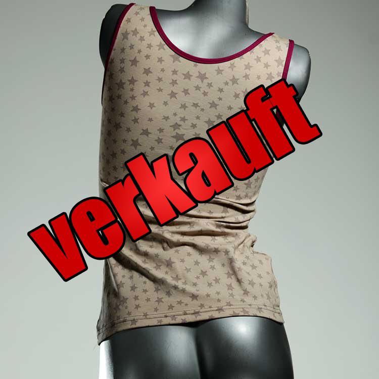 süße preiswerte attraktive handgemachte Top aus Baumwolle, Unterhemd für Damen