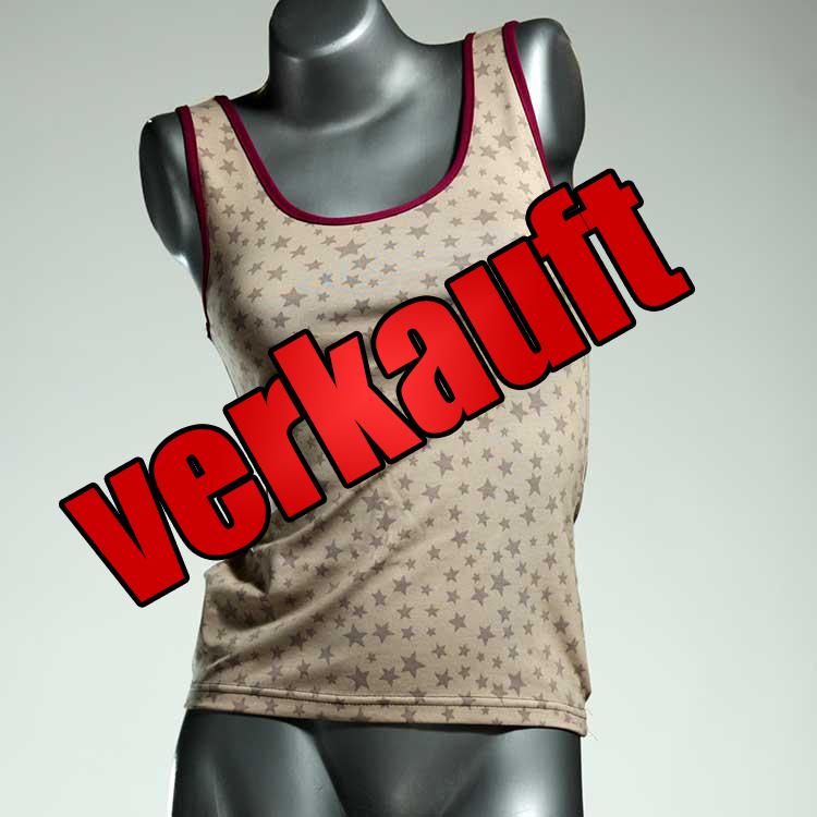 süße preiswerte attraktive handgemachte Top aus Baumwolle, Unterhemd für Damen
