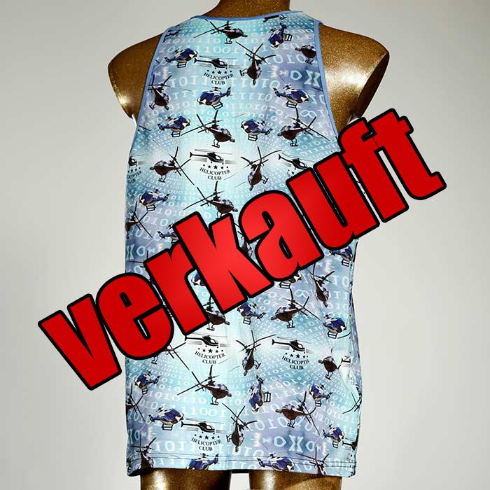 nachhaltiger attraktiver bequemer sexy Herrenunterhemd aus Baumwolle, Unterwäsche für Herren